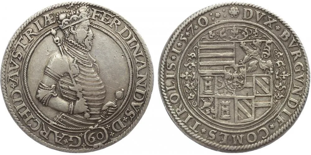 Arcivévoda Ferdinand Tyrolský, 1564 - 1595 — 1