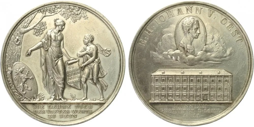 Arcivévoda Johann, 1782 - 1859, kancléř 1848 - 1849 — 1