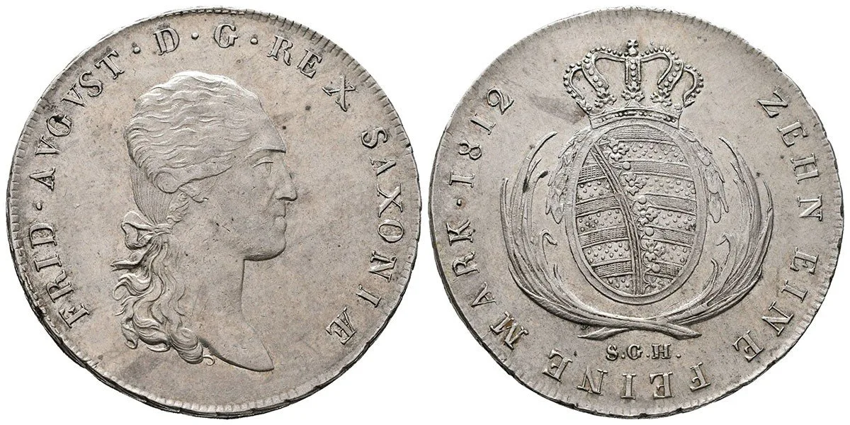 Sasko, Friedrich August III./I., 1763 - 1827 — 1