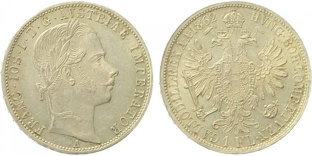 Rakouská a spolková měna, 1857 - 1892 — 1