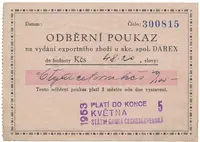 Tuzexové poukázky — 1