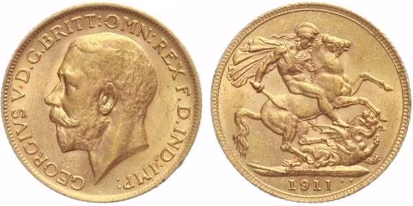 Velká Británie, Sovereign 1910