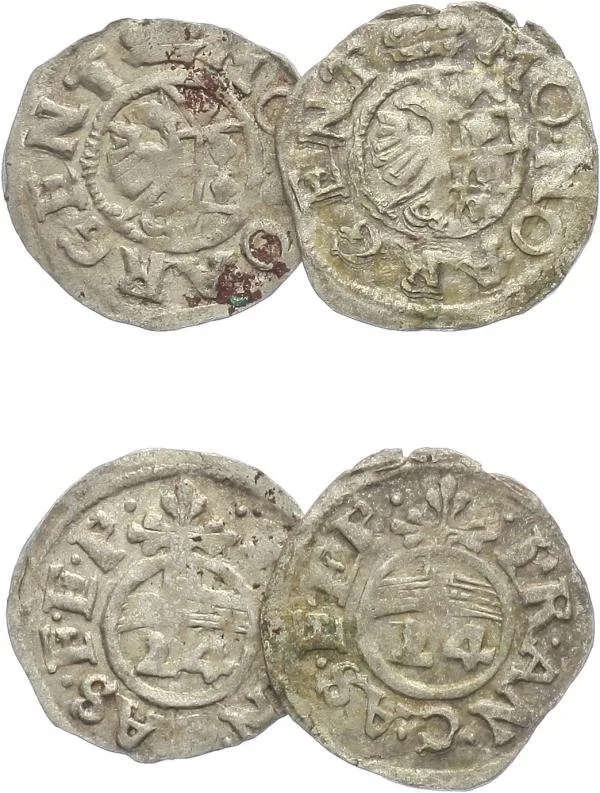 Anhalt, Christian, August, Rudolf, Ludwig a Joh. Casimir, 1618 - 1621 — 1