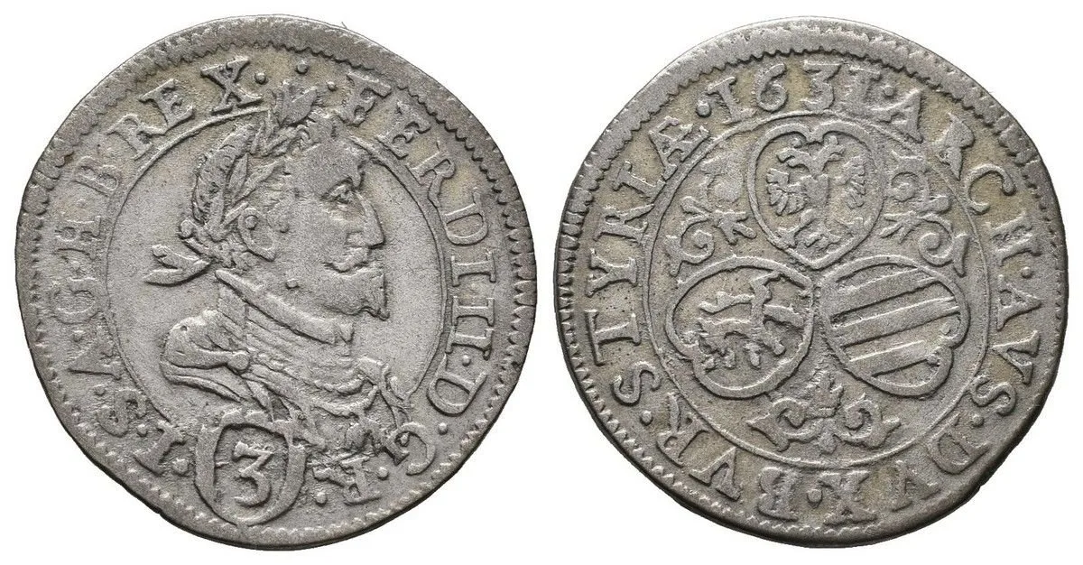 Ferdinand II., 1619 - 1637 (Mince dobrého zrna) — 1