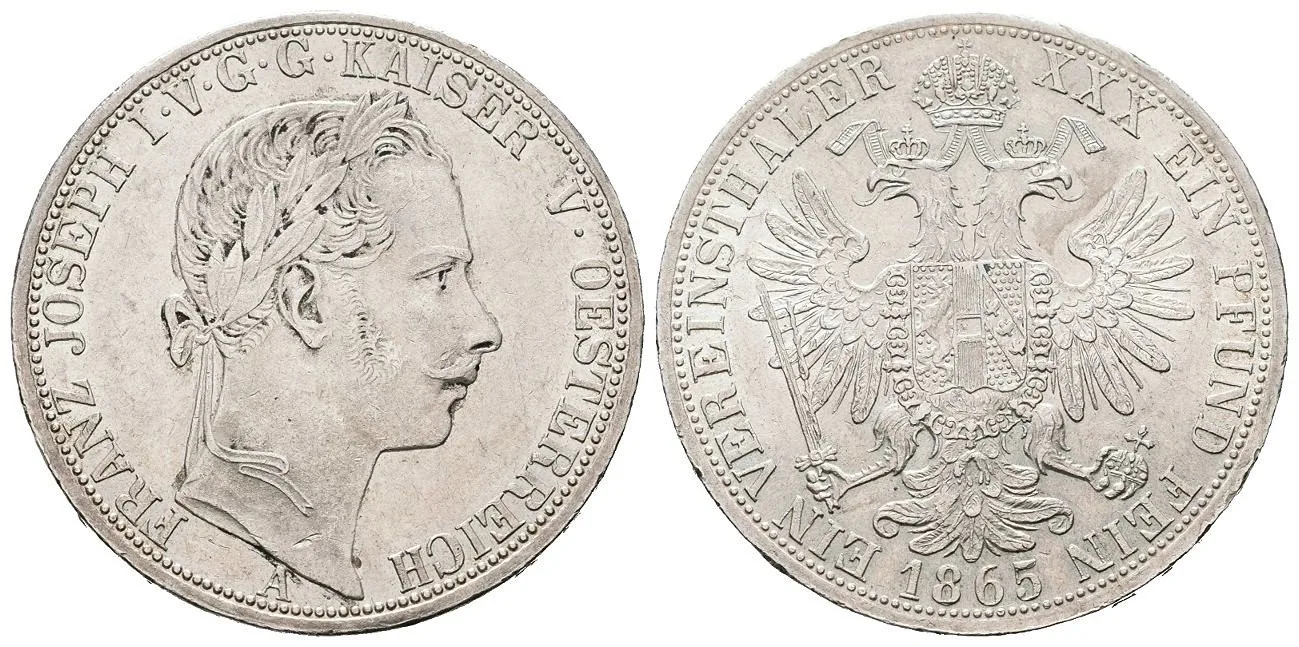 Rakouská a spolková měna, 1857 - 1892 — 1
