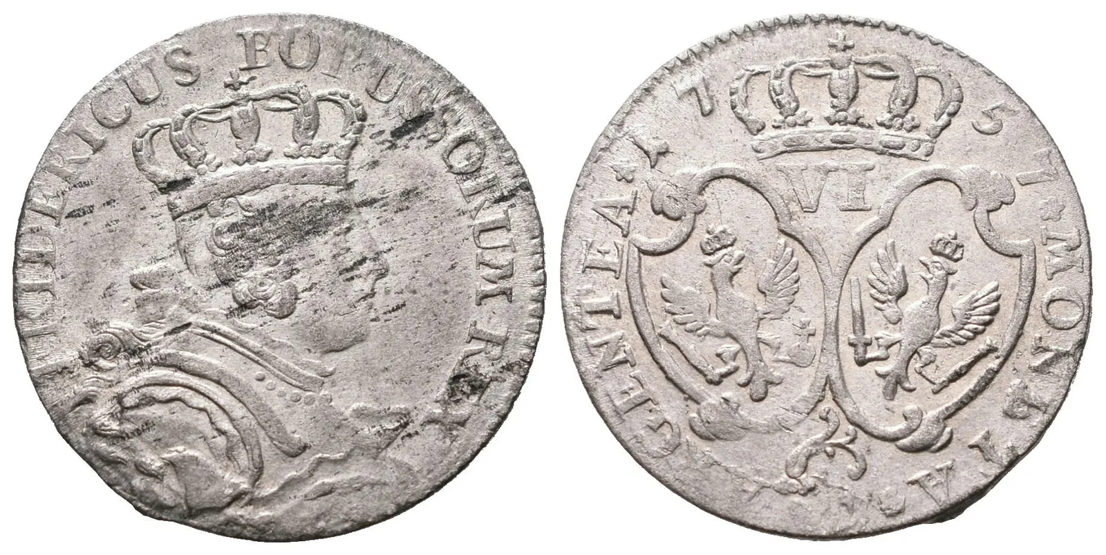 Prusko, 6 Groš 1757 C