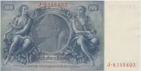 Německo, 100 Reichsmark 1935, typ H/H, Hej.D8a - fotografie 2