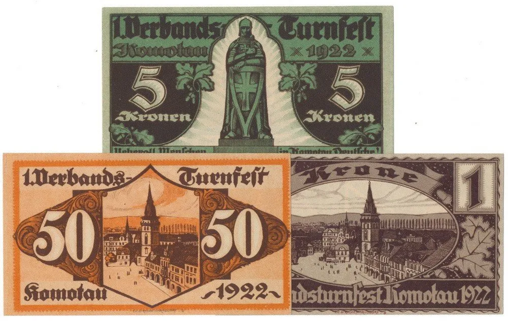 Nouzovky české od roku 1914 — 1