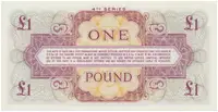 Velká Británie, 1 Pound (1962), BAF - vojenské vydání, P.M36 - fotografie 2