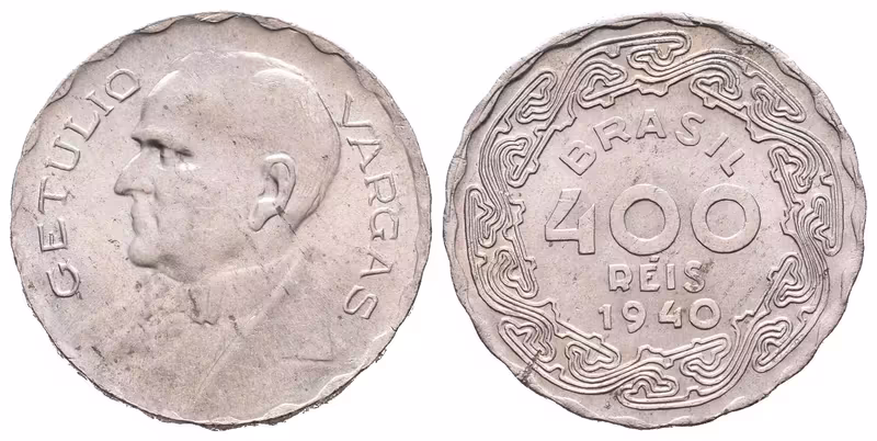 Brazílie, 400 Reis 1940