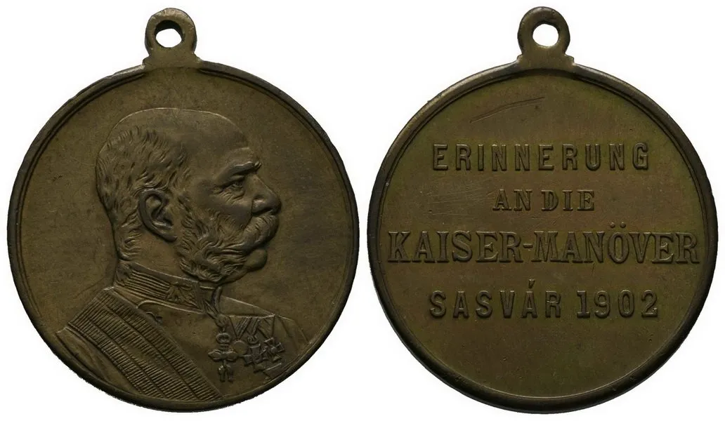 František Josef I., medaile vojenských manévrů — 1
