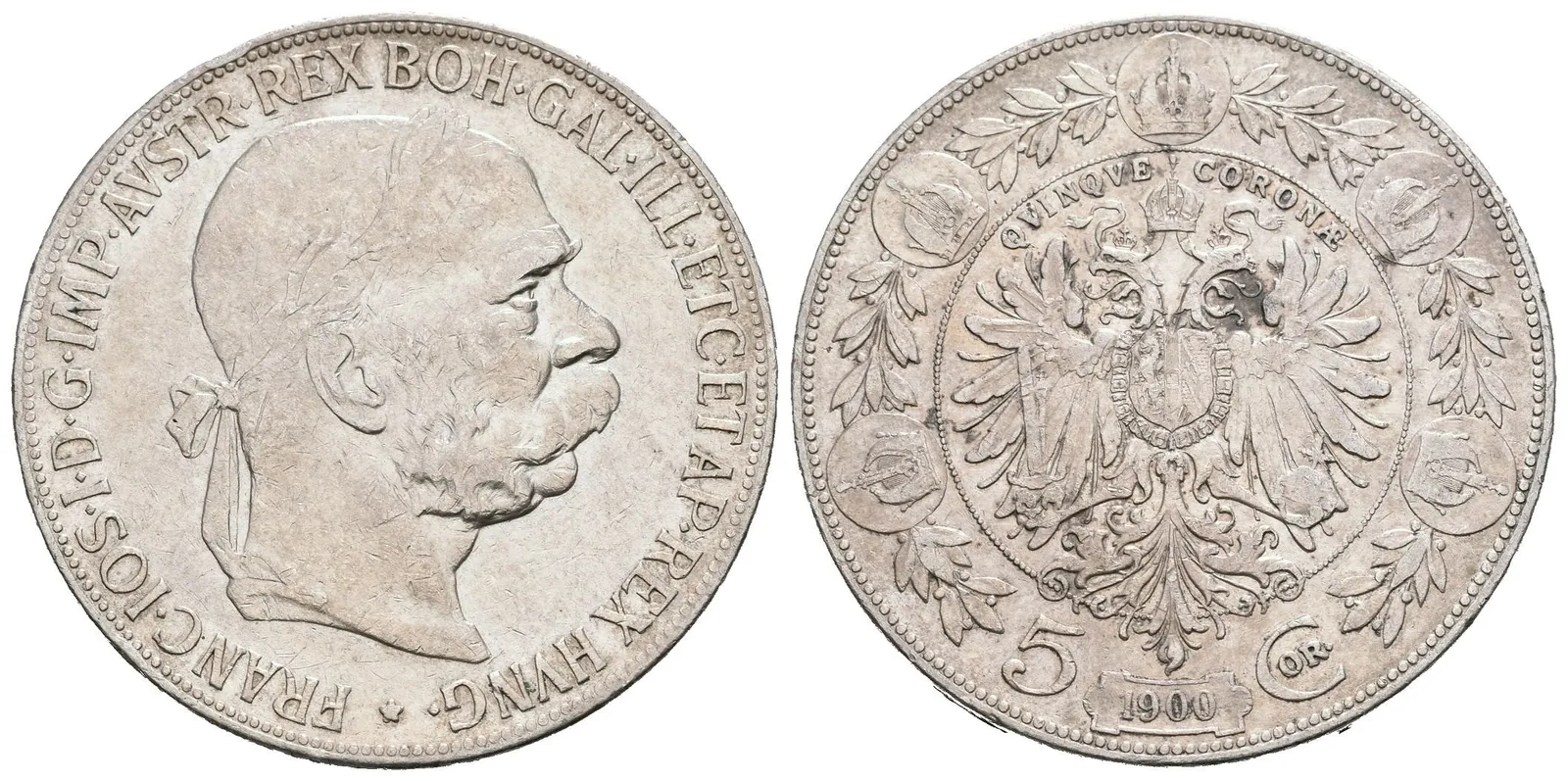 5 Koruna 1900