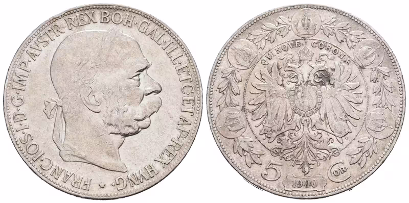5 Koruna 1900