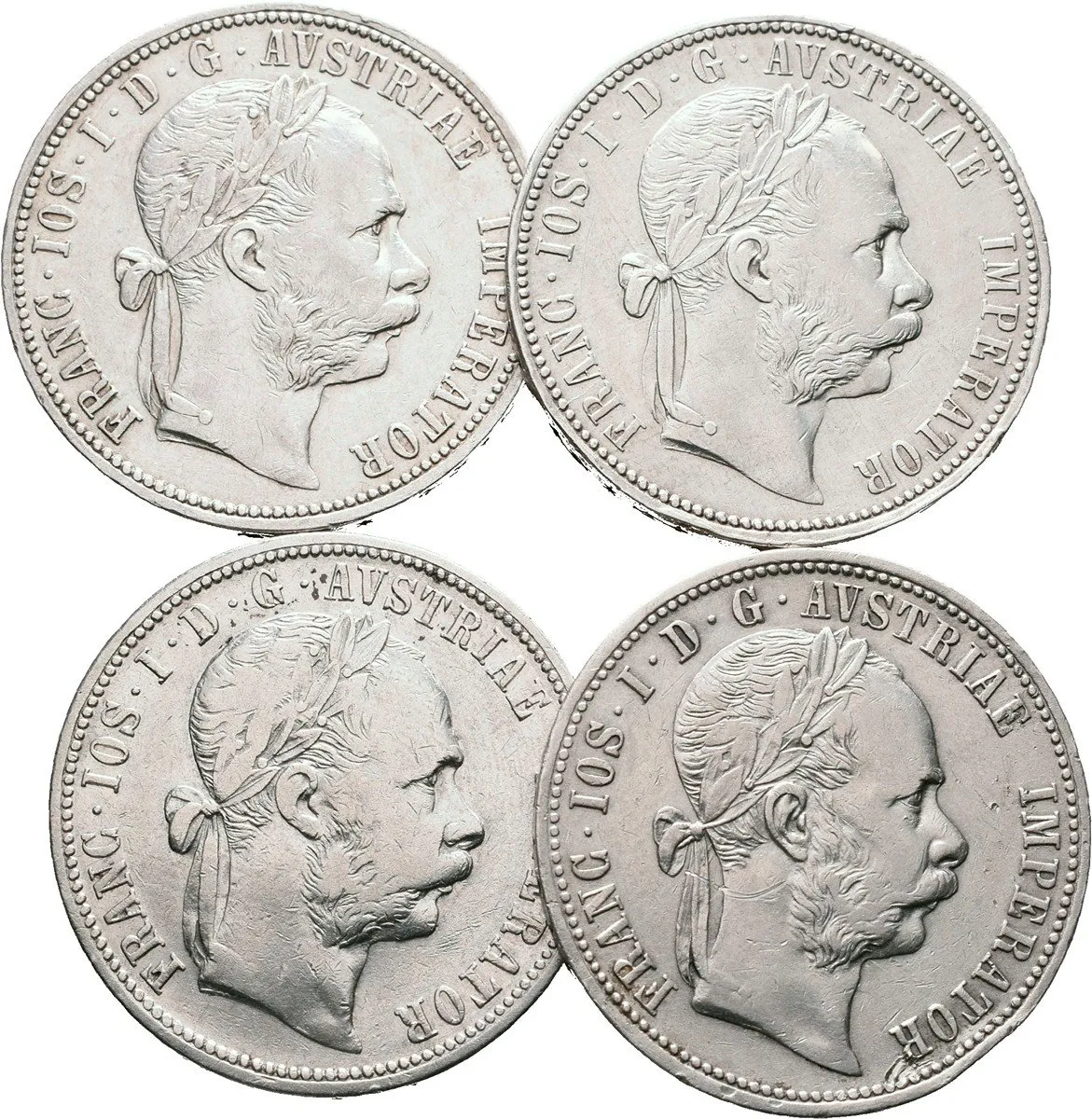 Rakouská a spolková měna, 1857 - 1892 — 1