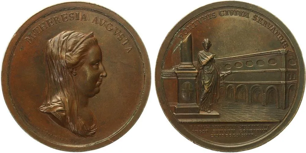 Marie Terezie, 1740 - 1780 — 1