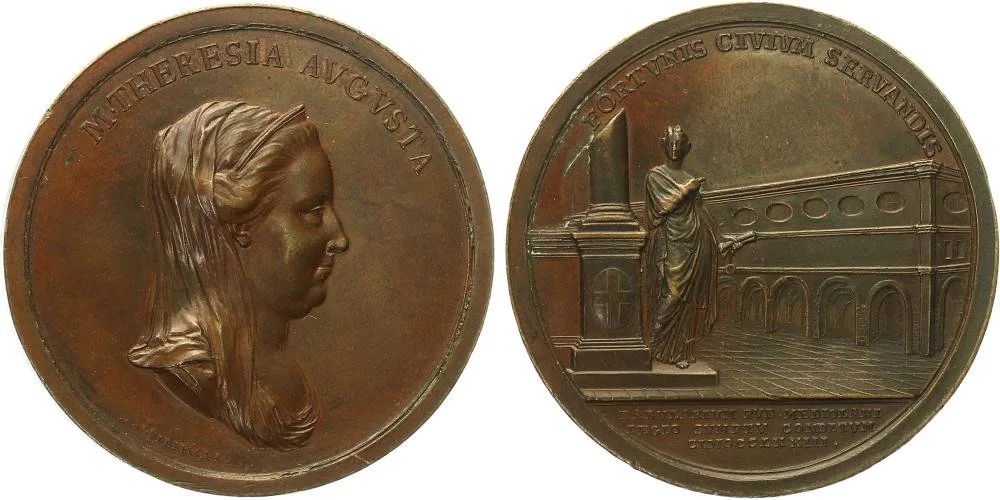 Marie Terezie, 1740 - 1780 — 1