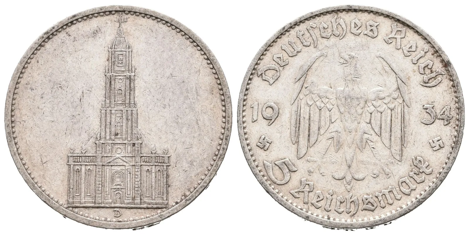 III. říše, 5 Marka 1934 D