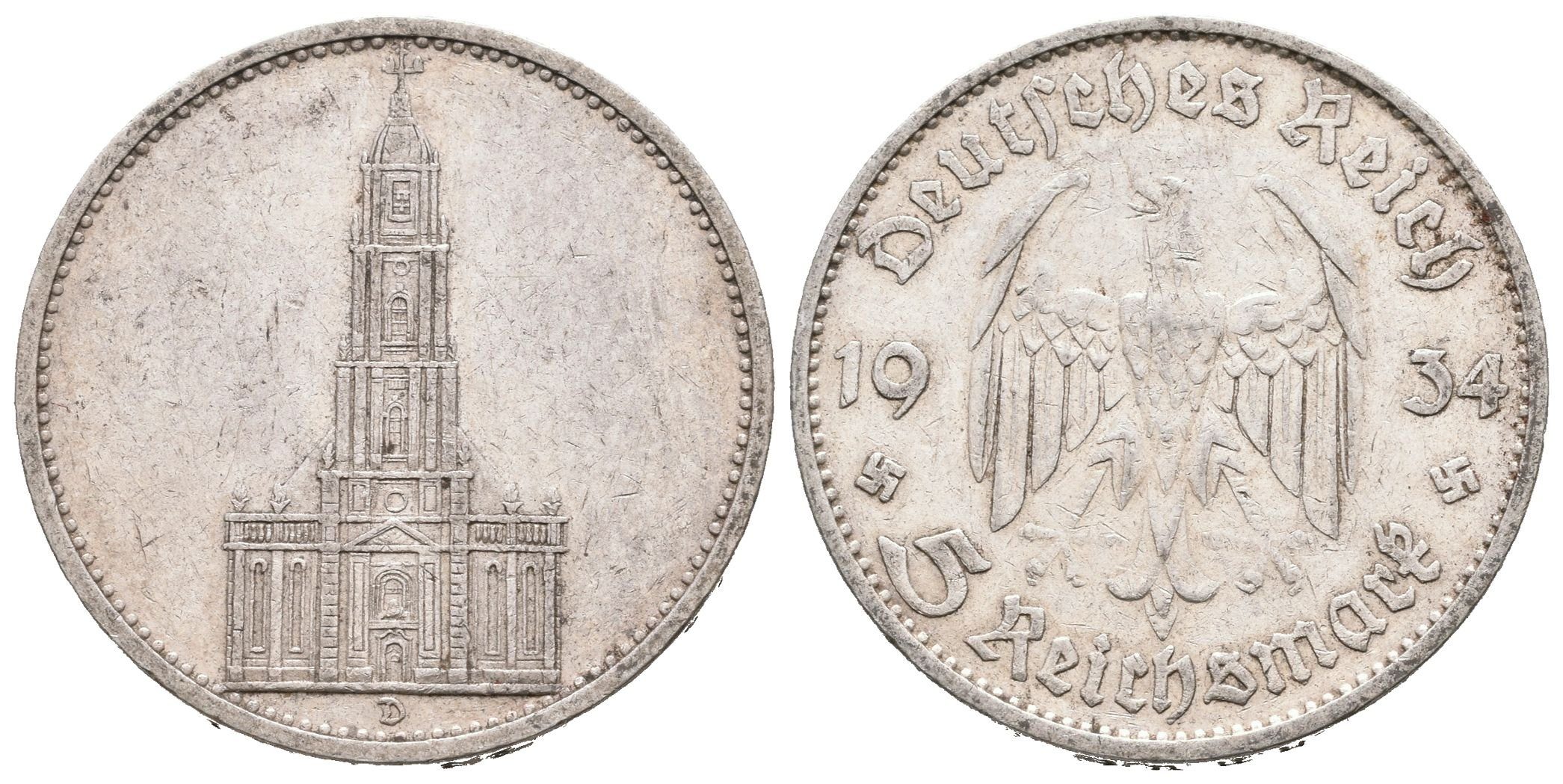 III. říše, 5 Marka 1934 D