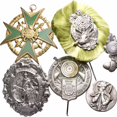 Soubor střeleckých odznaků - Schwechat 1893, Jubilejní střelby Schönau