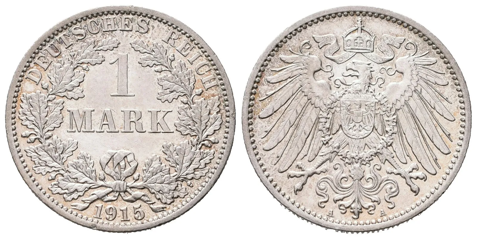 Německé císařství, 1 Marka 1915 A - 1 ks