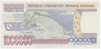 Turecko, 1.000.000 Lira (2002), P.213 - fotografie 2
