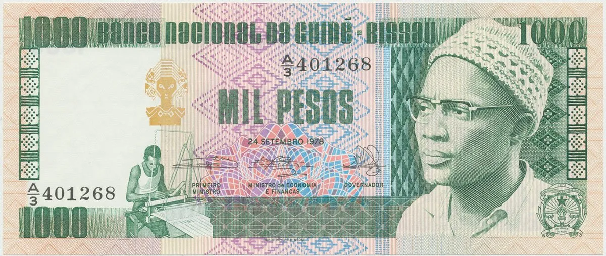 Guinea - Bissau, 1000 Pesos 1983, P.8b