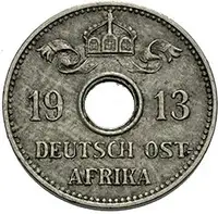 Koloniální ražby, Německá Východní Afrika — 2