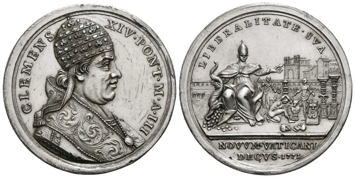 Vatikán, Clement XIV., 1769 - 1774 — 1