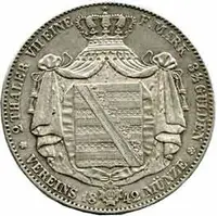 Sasko, Friedrich August II., 1836 - 1854 — 2