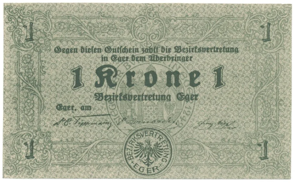 Nouzovky české od roku 1914 — 1