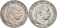 5 Koruna 1907 KB, 1908 KB, škr. a hranky, oběh_2 ks — 1