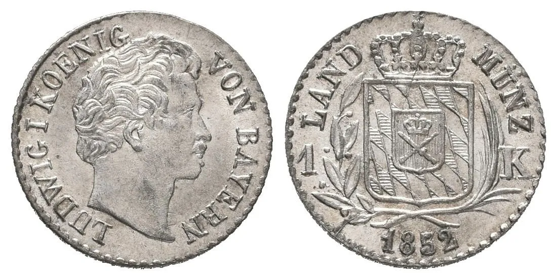 Bavorsko, Ludwig I., 1825 - 1848 — 1