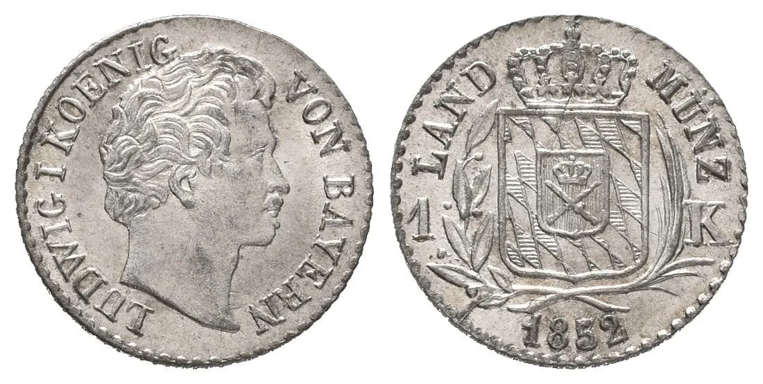 Bavorsko, Ludwig I., 1825 - 1848 — 1