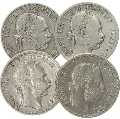 Rakouská a spolková měna, 1857 - 1892 — 1