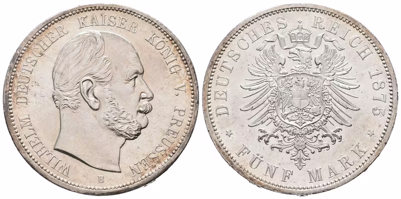 Prusko, 5 Marka 1875