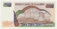 Zimbabwe, 500 Dollars 2001, P.11a - fotografie 2