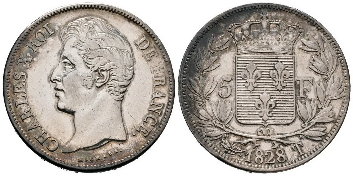 Francie, Charles X., 1824 - 1830 — 1