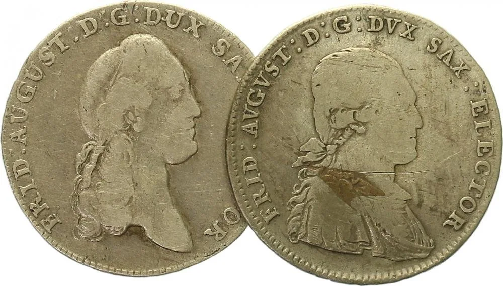 Sasko, Friedrich August III./I., 1763 - 1827 — 1