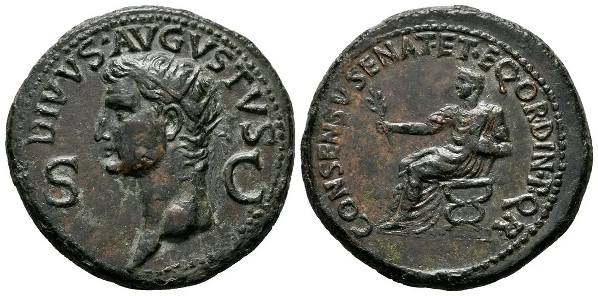 Augustus, 27 př. Kr. - 14 po Kr. — 1