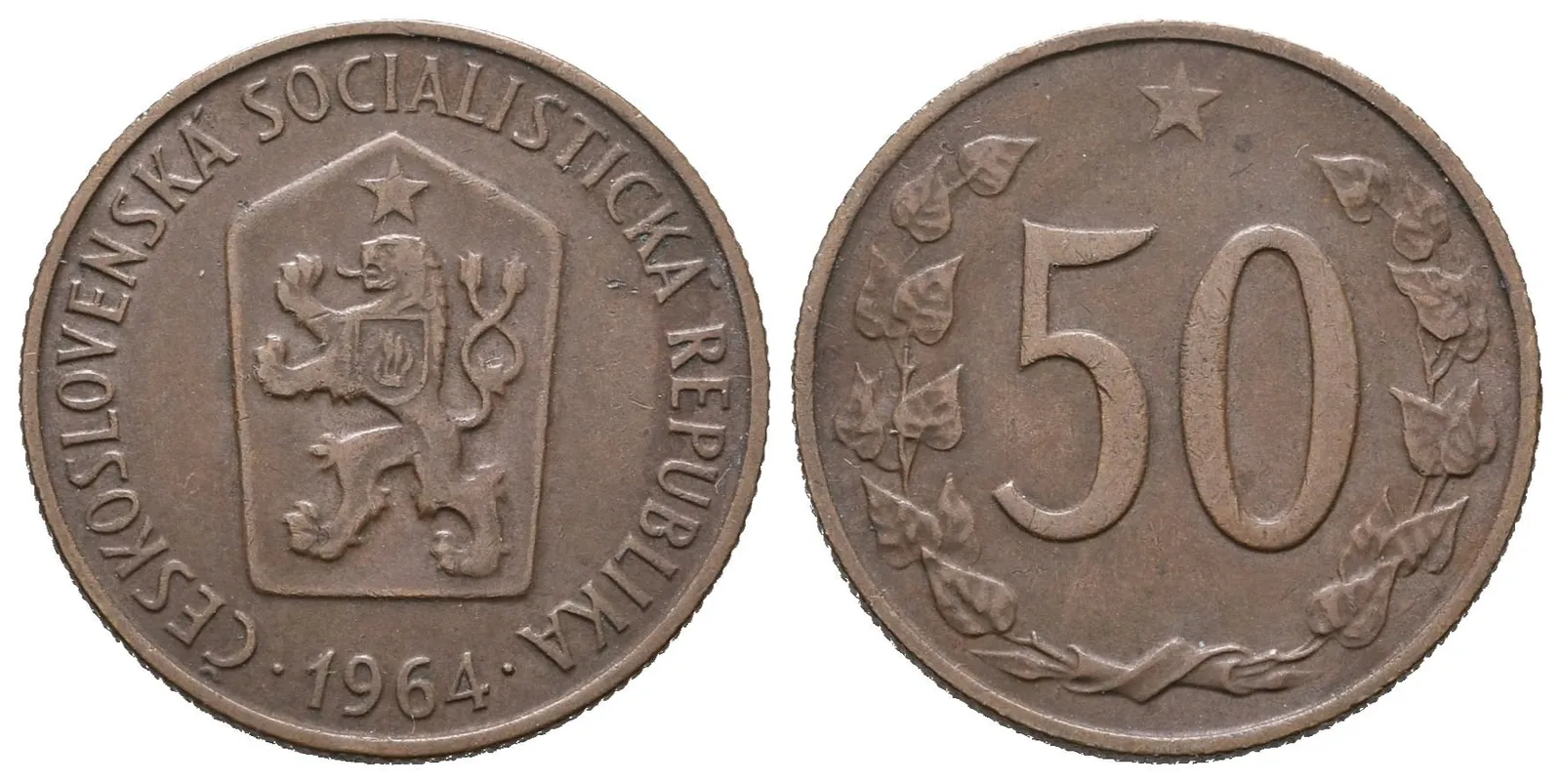 50 Haléř 1964