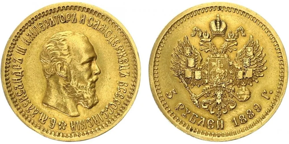 Rusko, Alexander III., 1881 - 1894 — 1