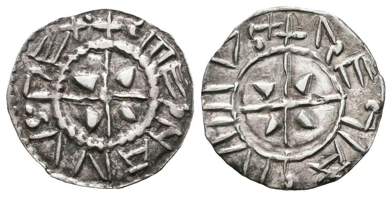 Denár, Husz.1, var. obrácené S v opisech, pěkná zachovalost, — 1