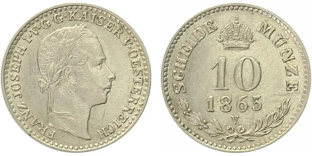 Rakouská a spolková měna, 1857 - 1892 — 1