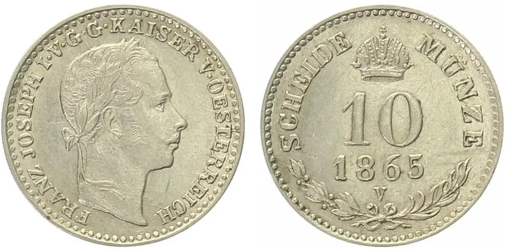 Rakouská a spolková měna, 1857 - 1892 — 1