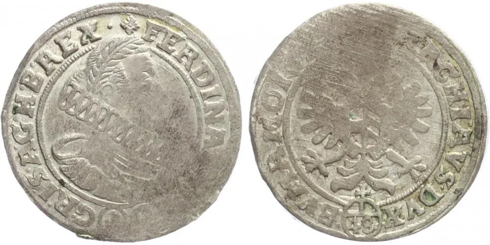 Ferdinand II., 1619 - 1637 (Mince kiprová) — 1