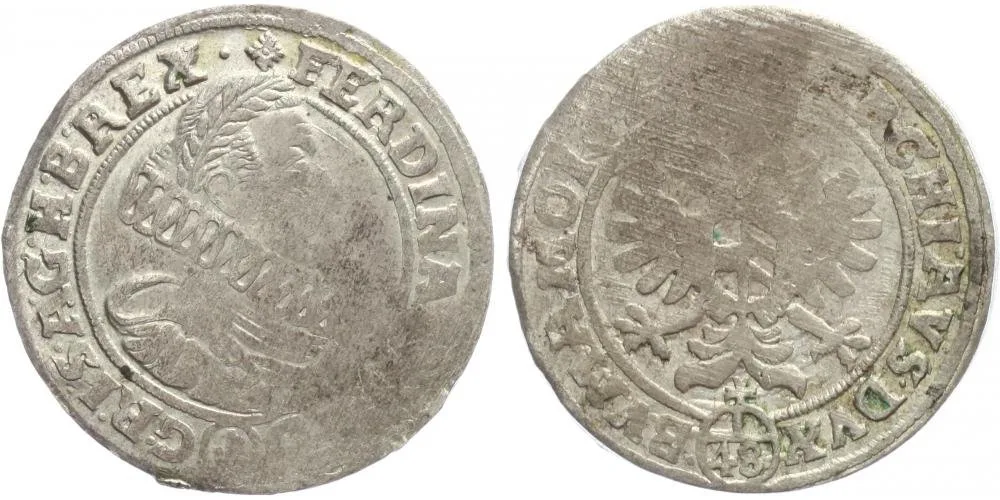 Ferdinand II., 1619 - 1637 (Mince kiprová) — 1