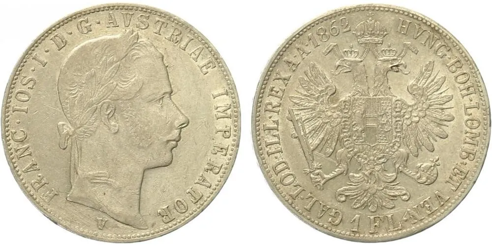 Rakouská a spolková měna, 1857 - 1892 — 1