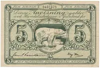 Grónsko, 5 Kroner (1953-1967), P.18a