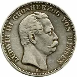 Hessen, Ludwig III., 1848 - 1877 — 1