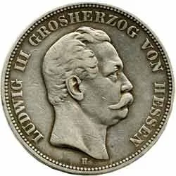 Hessen, Ludwig III., 1848 - 1877 — 1